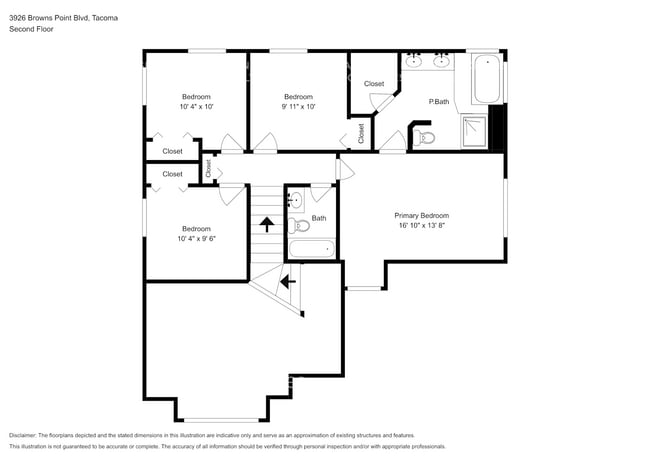 3926 Browns Point Blvd in Tacoma, WA - Foto de edificio - Building Photo