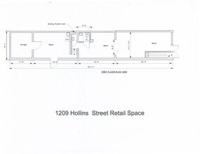 1209 Hollins St in Baltimore, MD - Foto de edificio - Building Photo