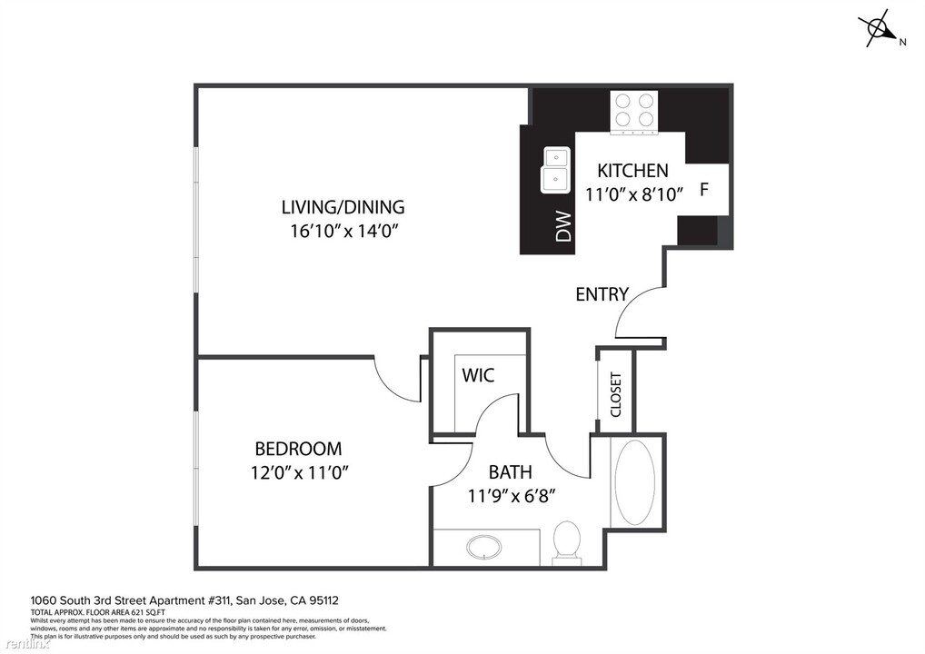 1060 S Third St-Unit -Apt 311 in San Jose, CA - Building Photo