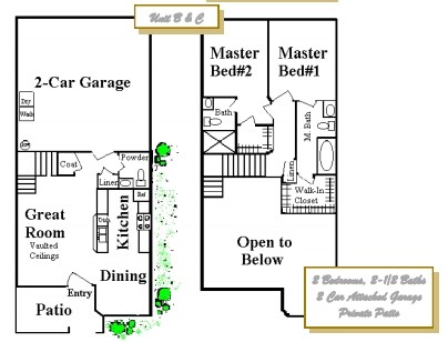 Charleston Place Townhomes in Las Vegas, NV - Building Photo - Floor Plan