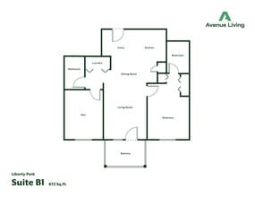 Liberty Park Apartments in Red Deer County, AB - Building Photo - Floor Plan
