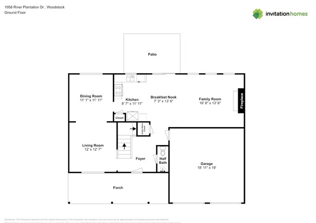 1058 River Plantation Dr in Woodstock, GA - Foto de edificio - Building Photo
