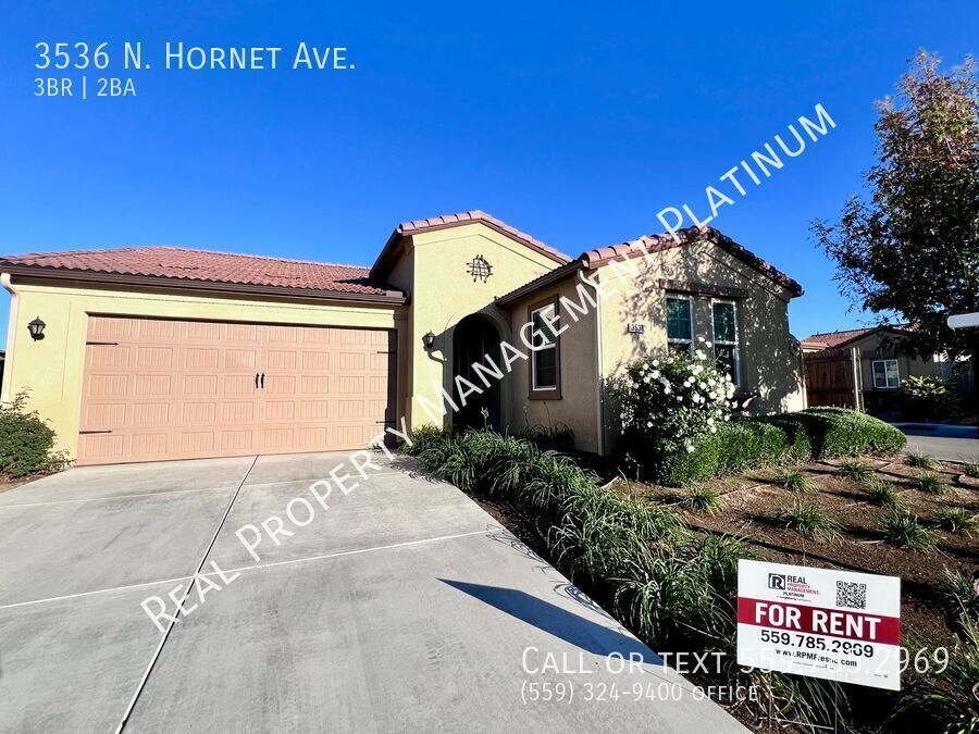 3536 N Hornet Ave in Fresno, CA - Foto de edificio