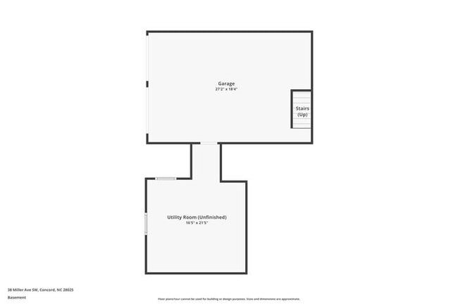 38 Miller Ave SW in Concord, NC - Foto de edificio - Building Photo