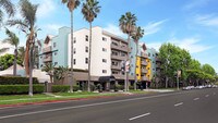 Exterior - Park West Apartments in Los Angeles, California