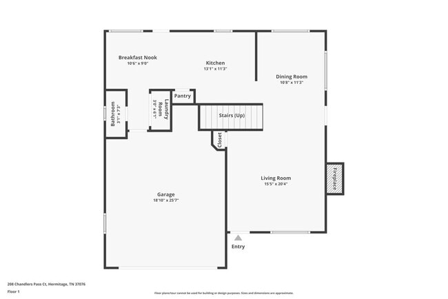 208 Chandler's Pass Ct in Nashville, TN - Foto de edificio - Building Photo