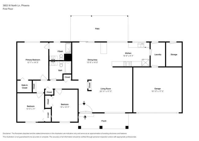3853 W North Ln in Phoenix, AZ - Foto de edificio - Building Photo