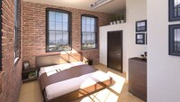 Bedroom - Fortress Apartments in Milwaukee, Wisconsin