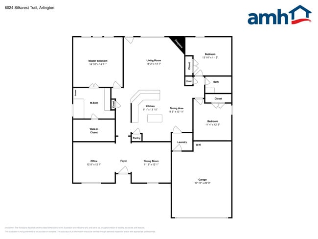 6024 Silkcrest Trail in Arlington, TX - Foto de edificio - Building Photo