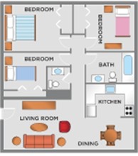 Lancaster Club Apartments in Lancaster, OH - Building Photo - Floor Plan