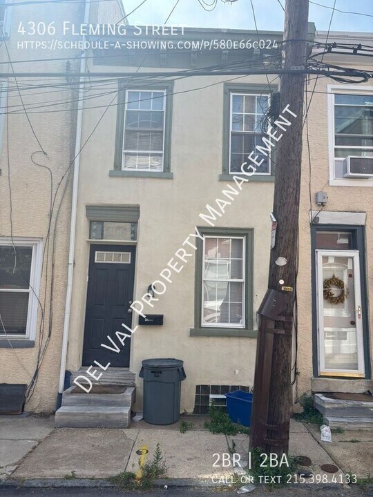4306 Fleming St in Philadelphia, PA - Foto de edificio