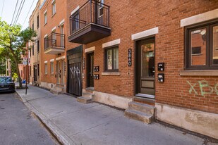 3852-3860 Saint-Dominique rue in Montréal, QC - Building Photo