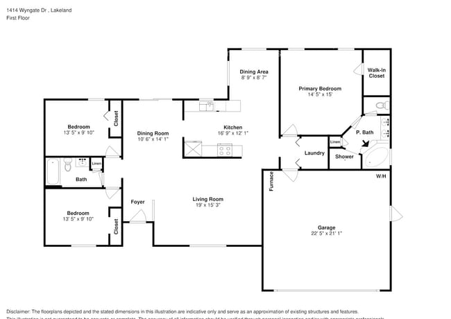 1414 Wyngate Dr in Lakeland, FL - Foto de edificio - Building Photo