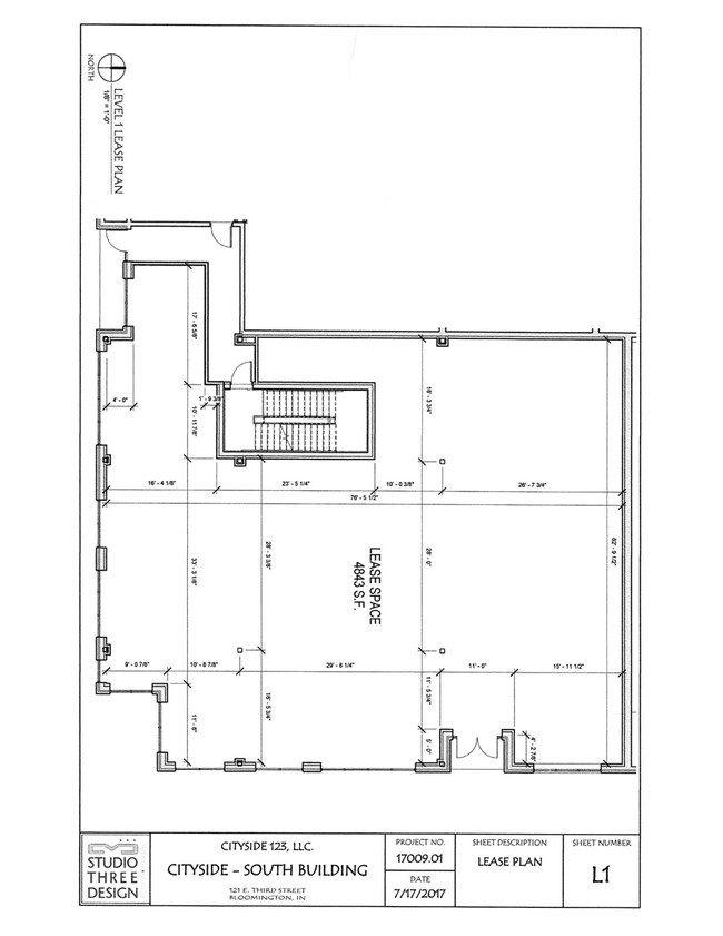 Cityside South in Bloomington, IN - Foto de edificio - Floor Plan