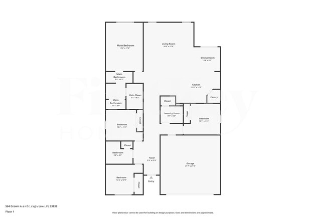 564 Crown Rose Dr in Bartow, FL - Foto de edificio - Building Photo