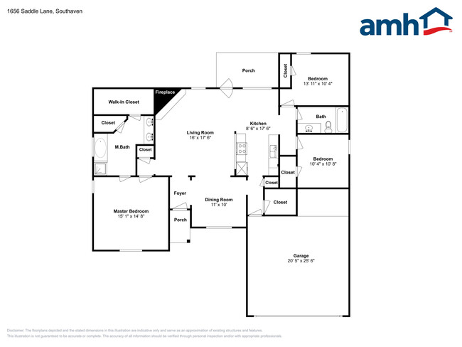 1656 Saddle Ln in Southaven, MS - Building Photo - Building Photo