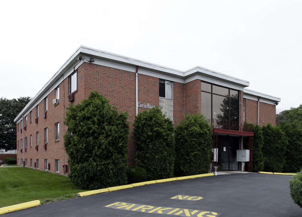 Corinthian Apartments in Cranston, RI - Building Photo