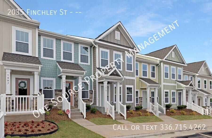 2035 Finchley St in Winston-Salem, NC - Foto de edificio