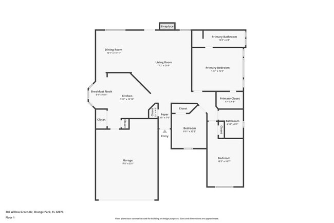 380 Willow Green Dr in Orange Park, FL - Foto de edificio - Building Photo