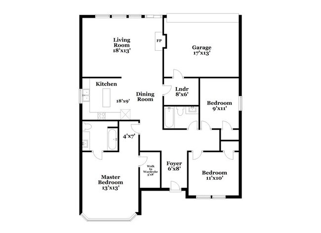 2217 Midbury Dr, Unit 2 in Lancaster, TX - Foto de edificio - Building Photo