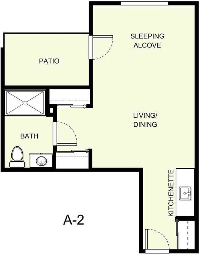 Pearl Crossing in Strongsville, OH - Foto de edificio - Floor Plan