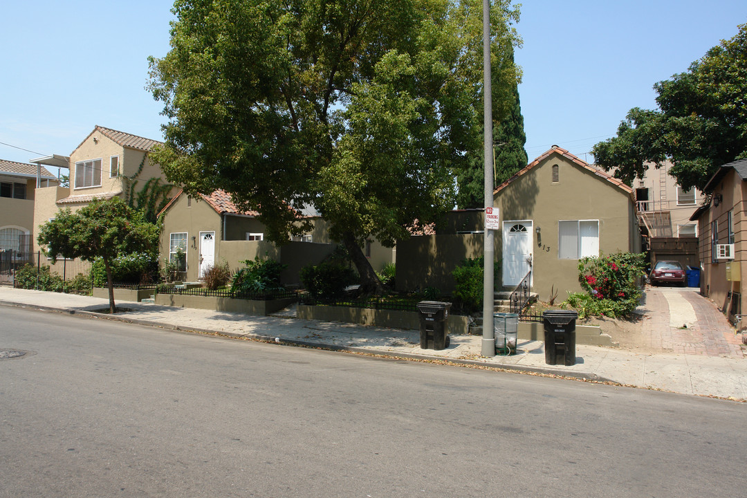 413-419 S Coronado St in Los Angeles, CA - Building Photo