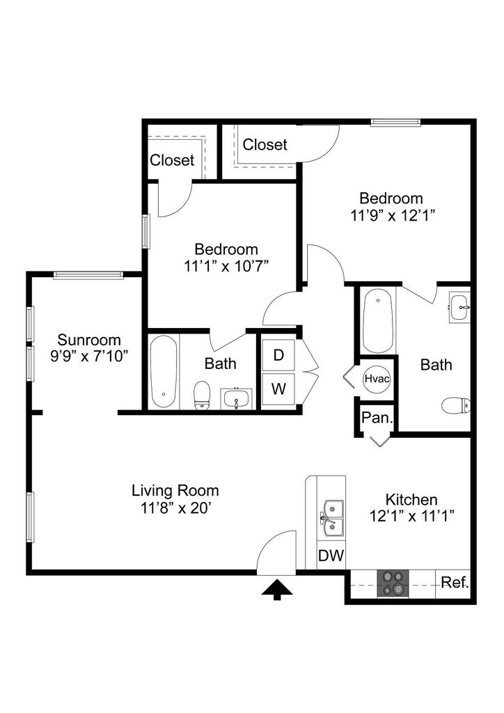Battleground North Apartments in Greensboro, NC