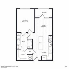 Aura Crown Heights in Lewisville, TX - Building Photo - Floor Plan