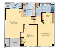 Springfield Crossing in Springfield, VA - Foto de edificio - Floor Plan