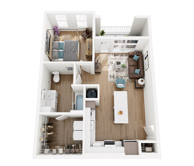 The Townsend in Georgetown, TX - Building Photo - Floor Plan