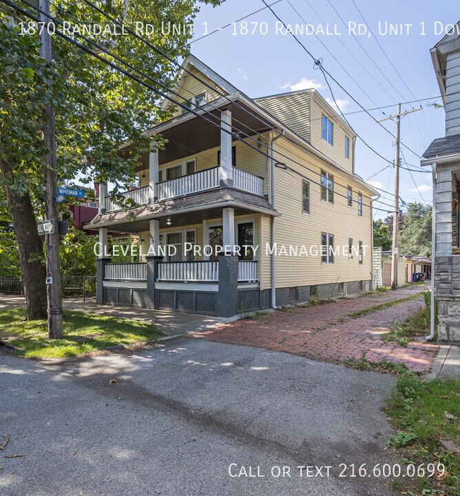 1870 Randall Rd in Cleveland, OH - Foto de edificio