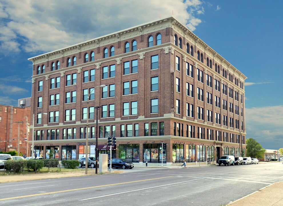 Lofts at Euclid in St. Louis, MO - Foto de edificio