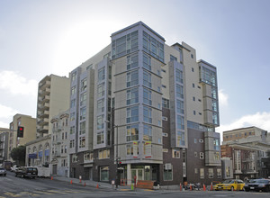 1299 Bush St in San Francisco, CA - Foto de edificio - Building Photo