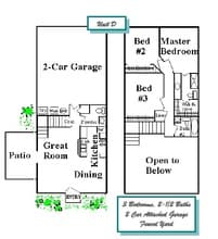 Summerhill Townhomes in Las Vegas, NV - Building Photo - Floor Plan