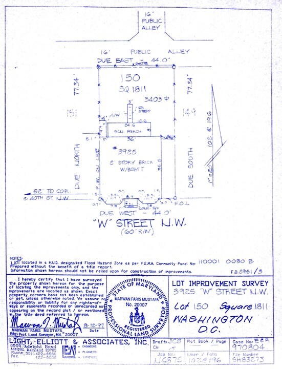 3925 W St Nw in Washington, DC - Building Photo