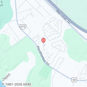 property at 8810 Pocahontas Trail