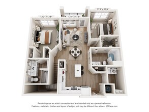 Bainbridge International in Orlando, FL - Foto de edificio - Floor Plan