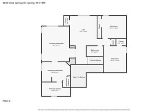 8835 Vista Springs Dr in Spring, TX - Foto de edificio - Building Photo