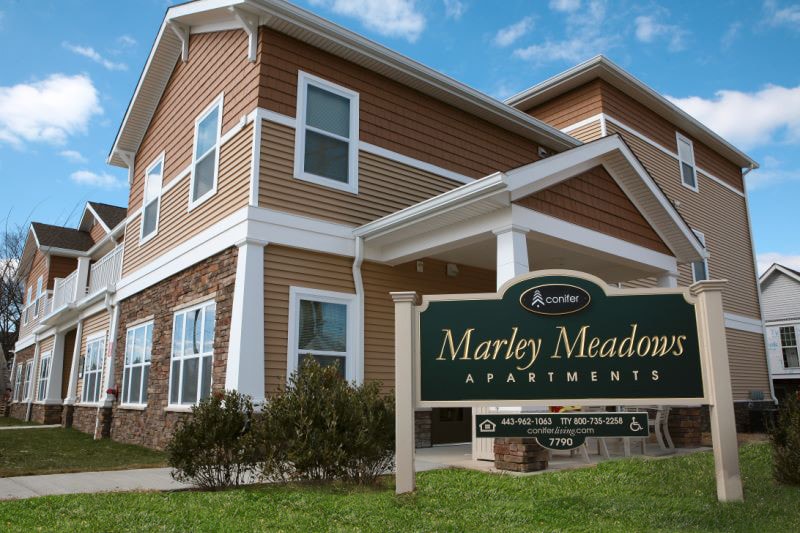 Marley Meadows Apartments in Glen Burnie, MD - Foto de edificio