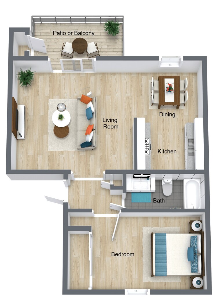 The Life at Edgewater Landing Columbus, OH Apartments