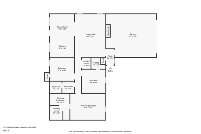 527 Brookfield Way in Jonesboro, GA - Building Photo - Building Photo