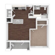 The Slate in Cincinnati, OH - Foto de edificio - Floor Plan