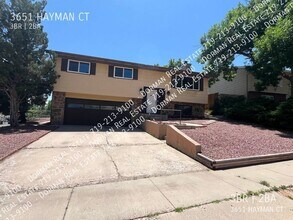 3651 Hayman Ct in Colorado Springs, CO - Building Photo - Building Photo