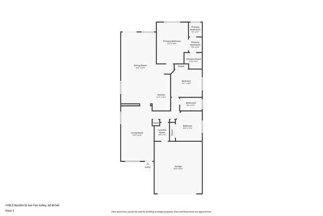 1105 E Nardini St in Queen Creek, AZ - Foto de edificio - Building Photo