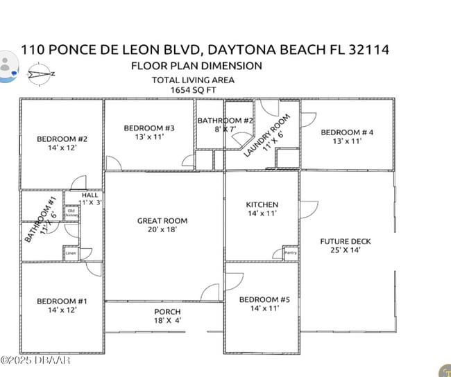 110 Ponce De Leon Blvd in Daytona Beach, FL - Building Photo - Building Photo
