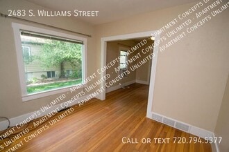 2483 S Williams St in Denver, CO - Building Photo - Building Photo