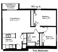 Summer Haven Apartments in Grand Rapids, MI - Foto de edificio - Floor Plan