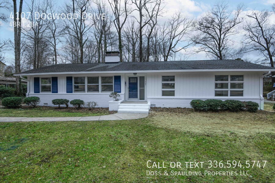 4107 Dogwood Dr in Greensboro, NC - Building Photo