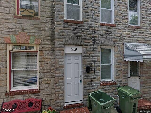 519 S Port St in Baltimore, MD - Building Photo