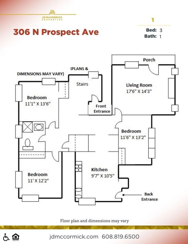 property at 306-308 N Prospect Ave